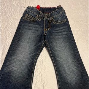 Wranglers Rock 47 girls blue jeans size 4R adjustable